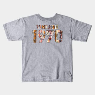 Vintage 1970 Kids T-Shirt